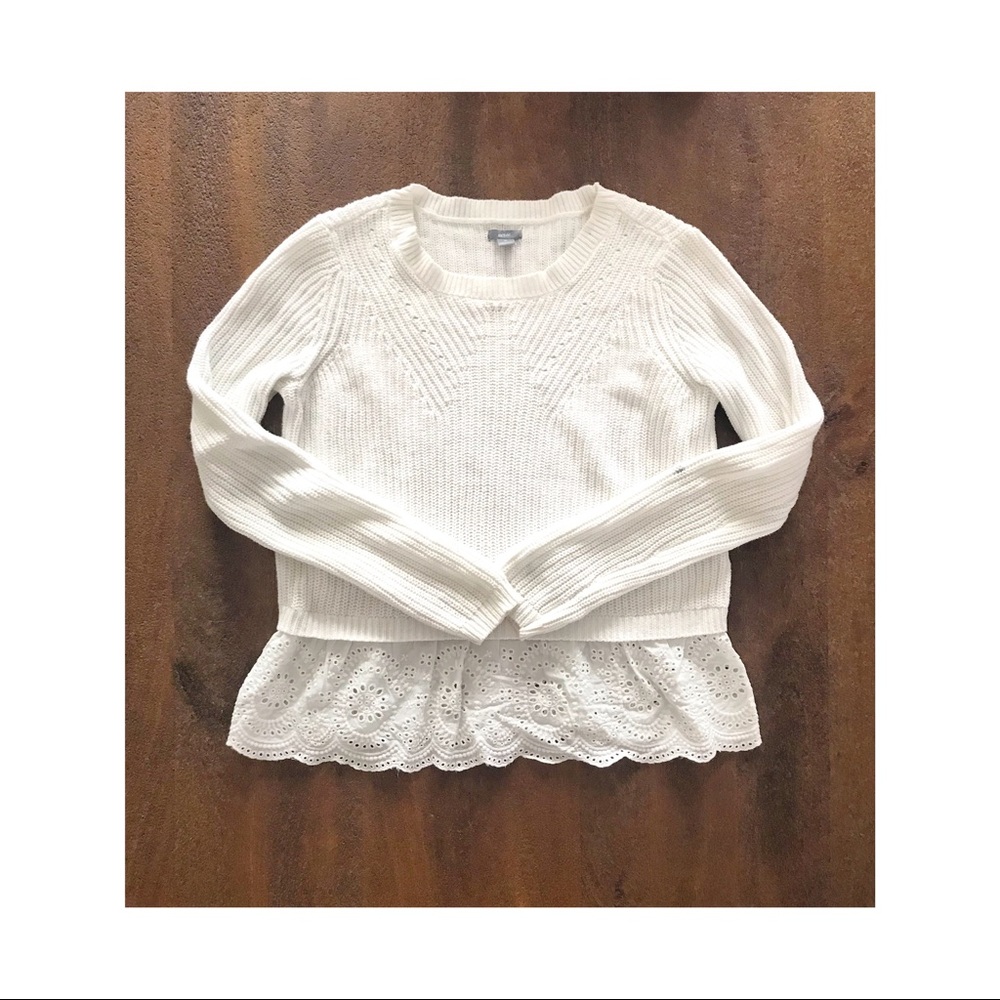 Aerie Lace Sweater